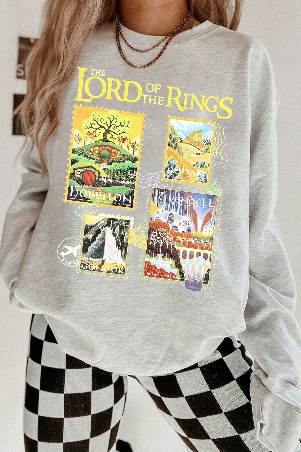 The Lord of the Rings Stamp Women's Sweatshirt