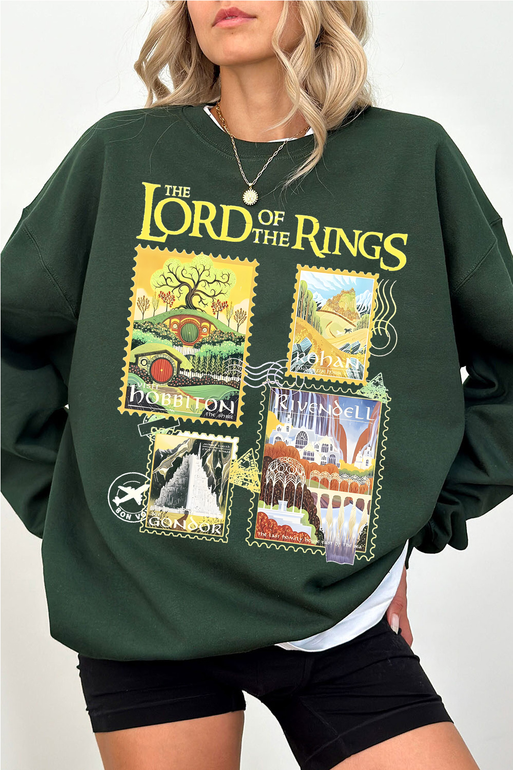 The Lord of the Rings Stamp Women's Sweatshirt