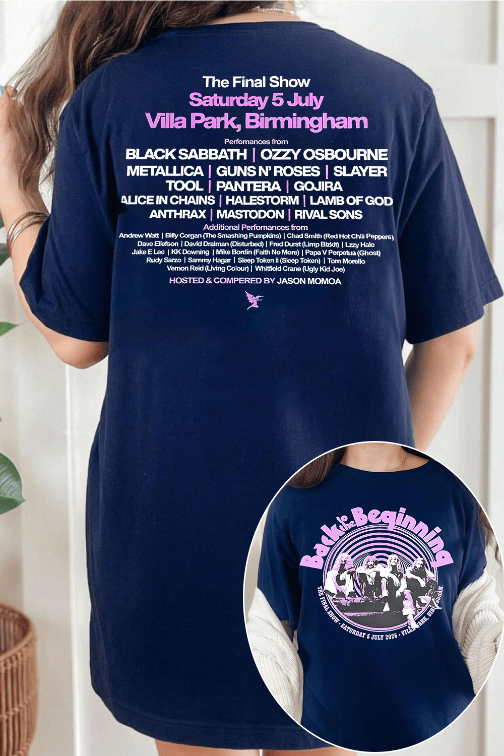 Blacksabbath Ozzy Osbourne women tee