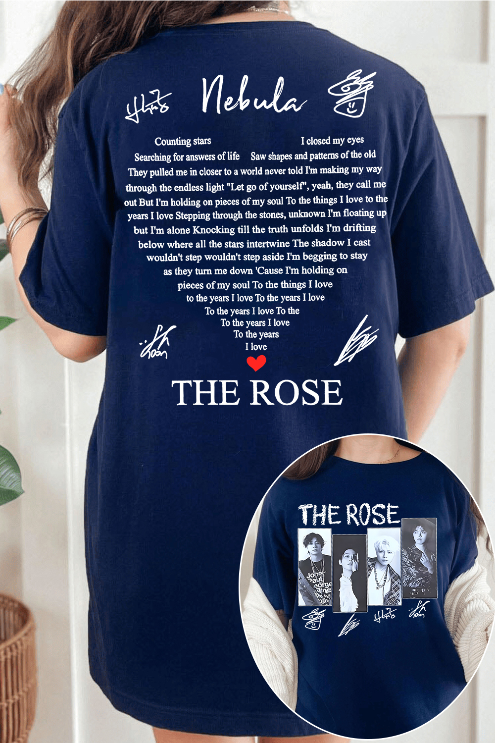 The Rose🥰 tee