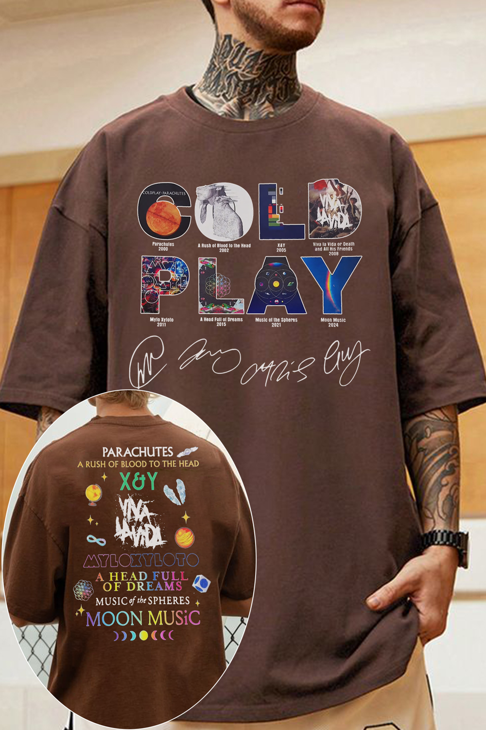 coldplay Both Side shirt