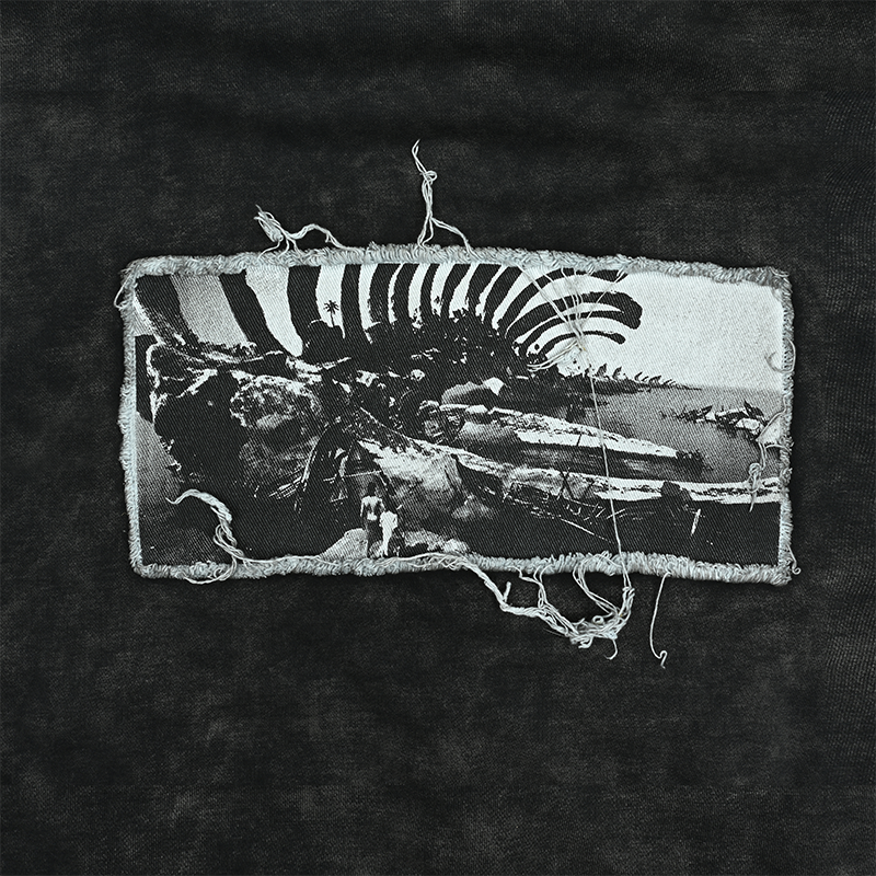 EXACTMATCH Hooded Denim Jacket - American Street Style