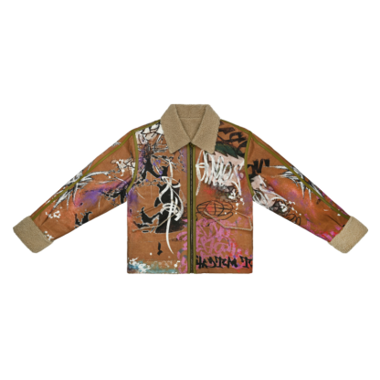 EXACTMTCH Cool Statement Hooded Denim Jacket - American Street New Fas