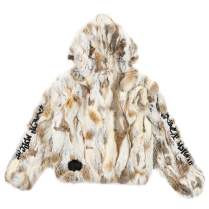 EXACTMTCH Luxury Fur Hooded Jacket - The pinnacle of American street fashion