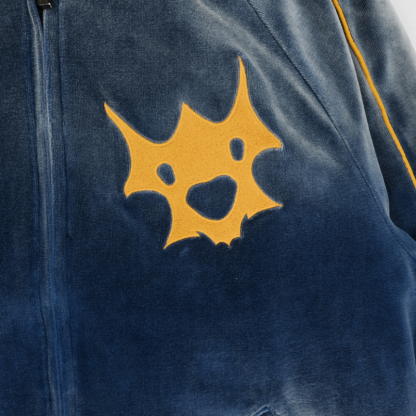 EXACTMTCH Velvet Baseball Jacket - A Must-Have Item for American Street Fashion