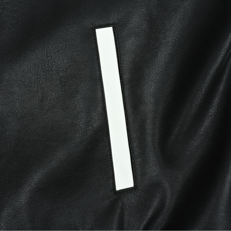 EXACTMTCH Street Trend Leather Jacket - American Fashion Focuspiece