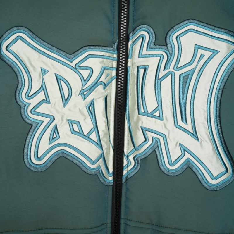 EXACTMTCH Street Style Quilted Cotton Jacket - Warm up with American style.