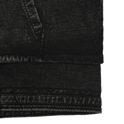 EXACTMTCH Dark Trend Denim Hooded Jacket- American street style cool choice