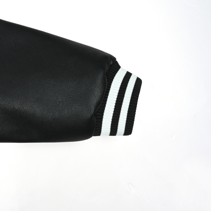 EXACTMTCH Street Trend Leather Jacket - American Fashion Focuspiece