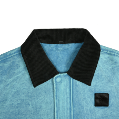 EXACTMTCH Cool Street Style Denim Jacket-America's Pioneer Fashion Items