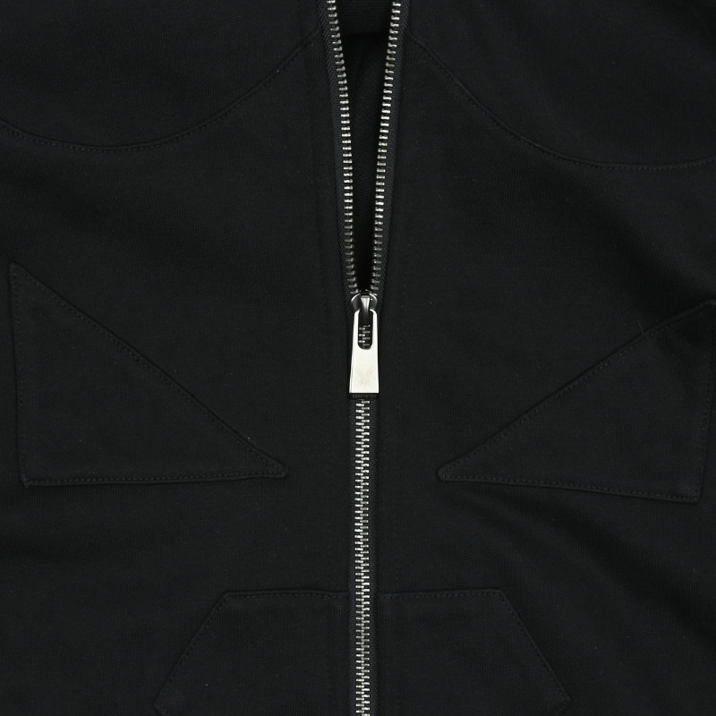 EXACTMTCH Trendy Street Style Hooded Zipper Sweatshirt - the new favorite of American fashion