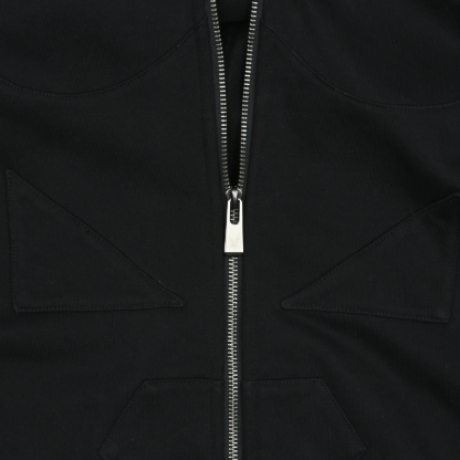 EXACTMTCH Trendy Street Style Hooded Zipper Sweatshirt - the new favorite of American fashion