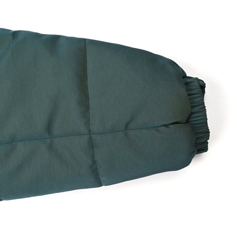 EXACTMTCH Street Style Quilted Cotton Jacket - Warm up with American style.