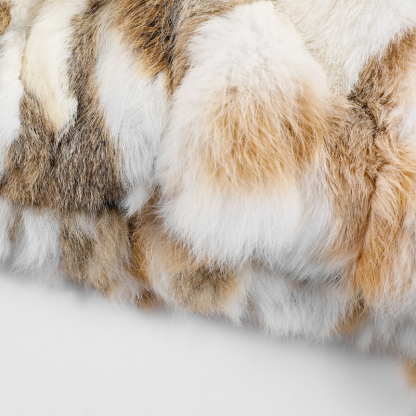 EXACTMTCH Luxury Fur Hooded Jacket - The pinnacle of American street fashion