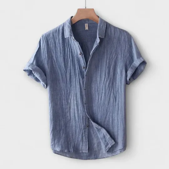 JASPER | ELEGANT MERLOT LINEN TOP