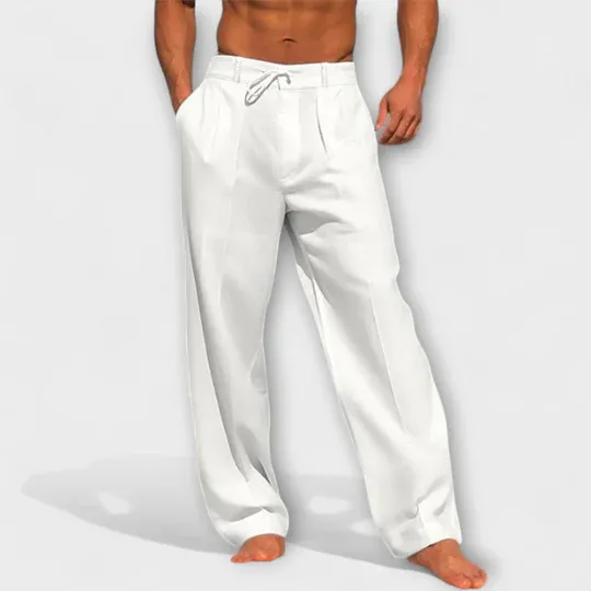 LUCAS | VERSATILE LINEN TROUSERS