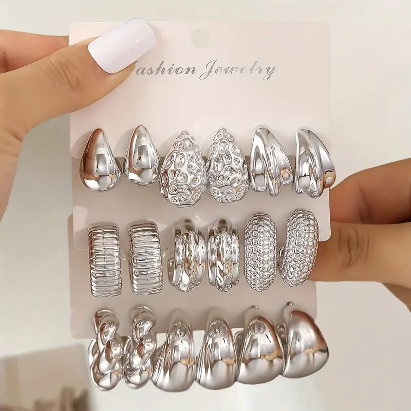 wholesale 1 Pair Colored Zircon Stud Earrings Ear Piercing Chain Ear Accessories for Women