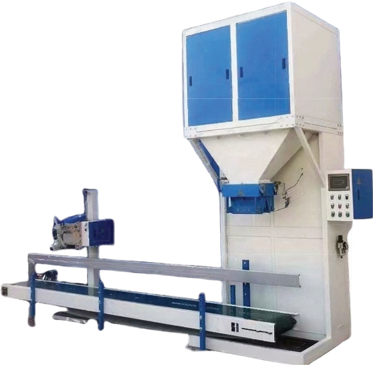 Semi-automatic powder double bucket packaging machine-LH-DCS-SF50