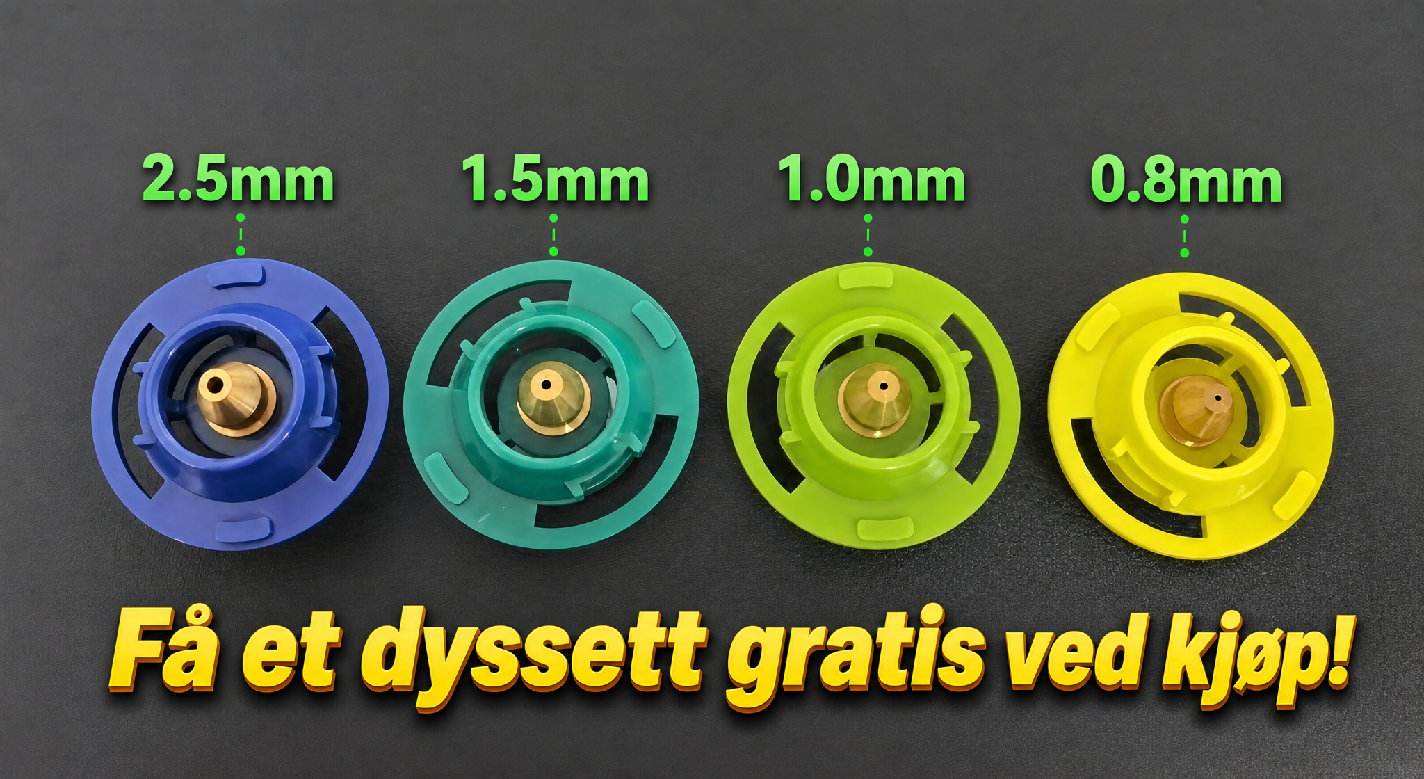 Høytrykks trådløs sprøytepistol med 2 batterier