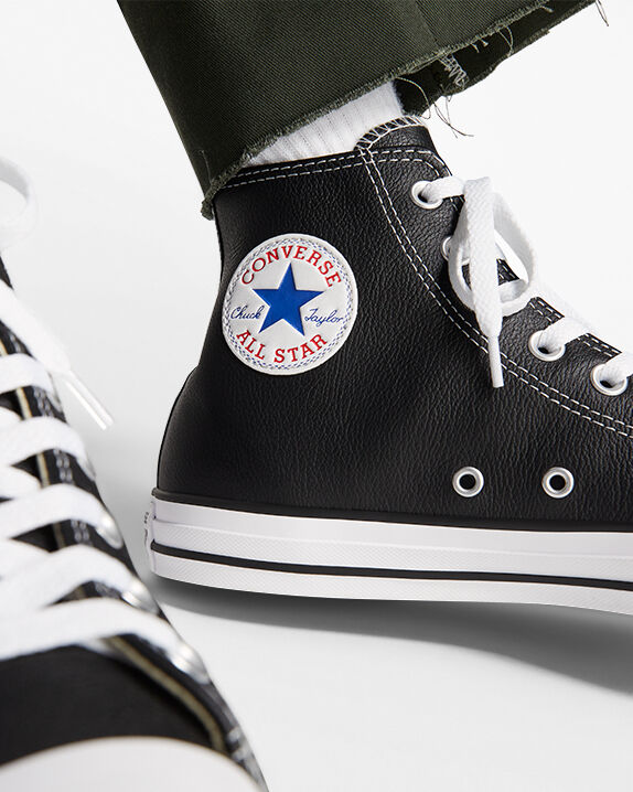Cothtnverse Chuck Taylor All Star Leather High Top