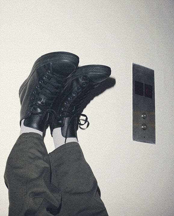 Cothtnverse Chuck Taylor All Star Leather High Top