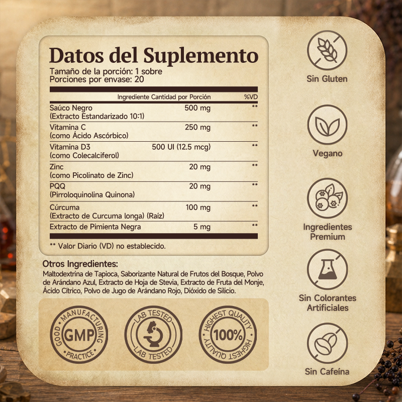 Ahete Black Elderberry Powder 