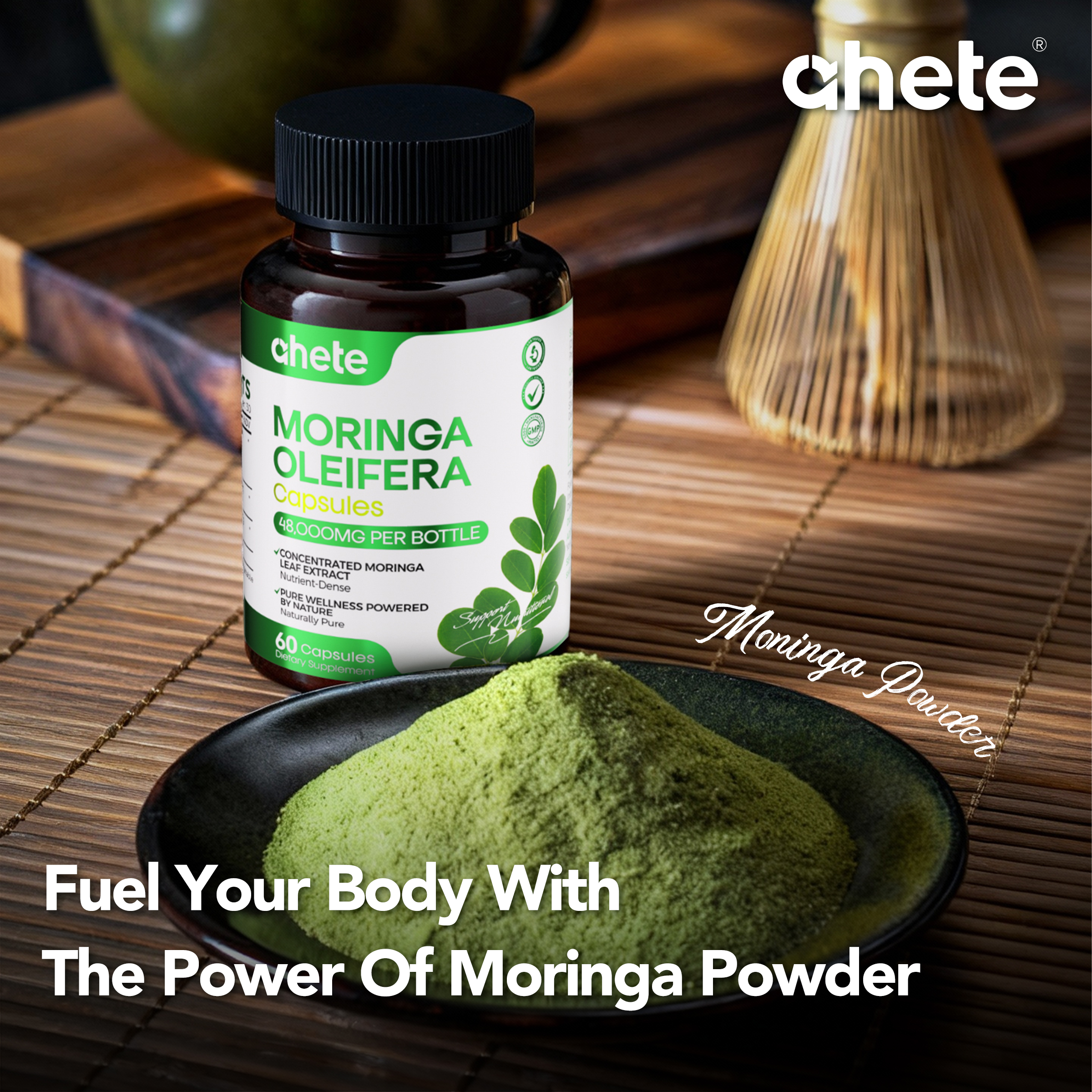 Moringa Powder Capsules
