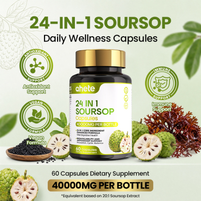 Ahete 24 IN 1 SOURSOP Capsules