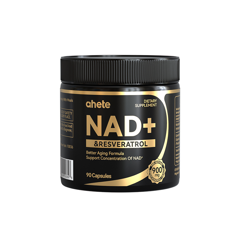 [1/2/3/4/5 Boxes NAD+]AHETE Acid High-Performance NAD+ - NAD+ 900MG with Niacinamide Riboflavin And Resveratrol, NAD Support, for Efficient Focus, Stomach Satisfaction, Digestive Support