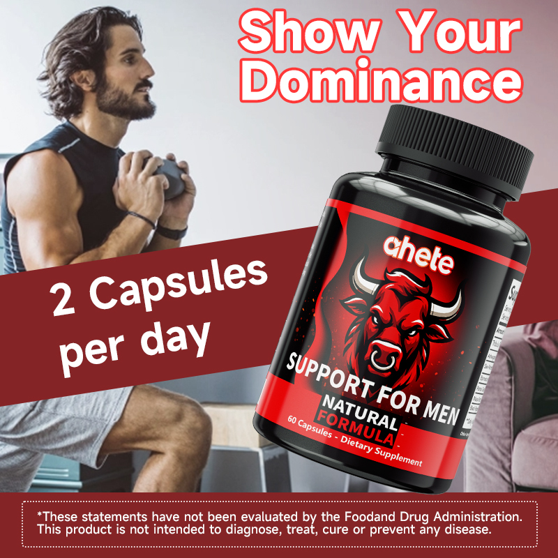 *Ahete Testosterone Supplement for Men |20-in-1 with Maca, Ashwagandha, Indian Pepper, Ginseng Extract