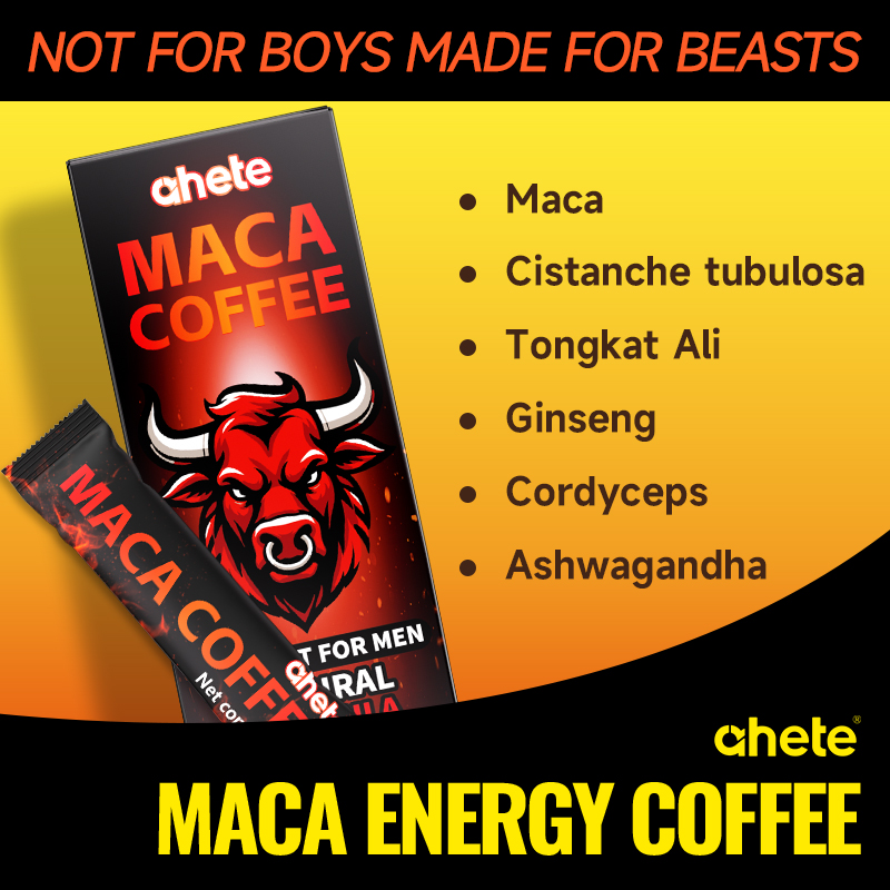 MACA COFFE+MUSHROOM COFFEE - Infuse coffee with vitality