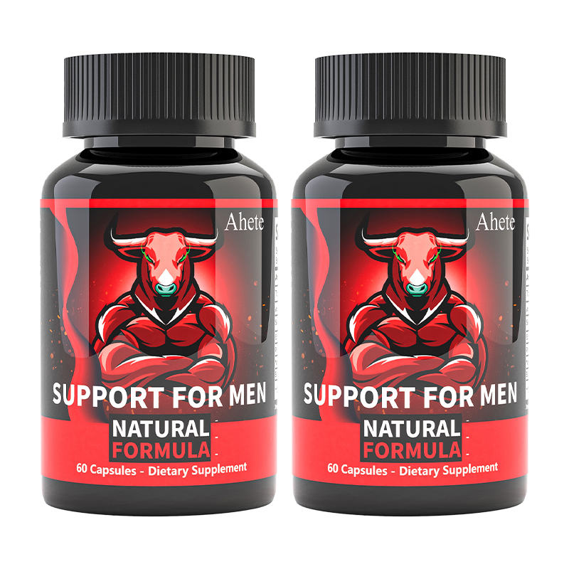 Ahete Testosterone Support Supplement for Men, 20-in-1 Herbal Complex Capsules with Tribulus Terrestris, Ashwagandha, Saw Palmetto, Tongkat Ali, Panax Ginseng, Maca Root & Black Pepper Extract, 60 Capsules