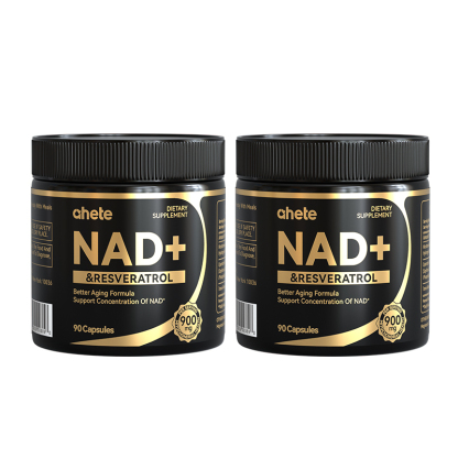[1/2/3/4/5 Boxes NAD+]AHETE Acid High-Performance NAD+ - NAD+ 900MG with Niacinamide Riboflavin And Resveratrol, NAD Support, for Efficient Focus, Stomach Satisfaction, Digestive Support