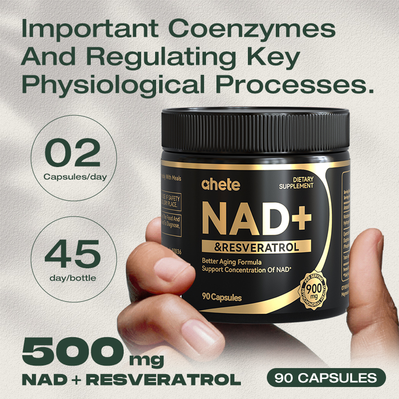 Ahete NAD+ Resveratrol Supplement