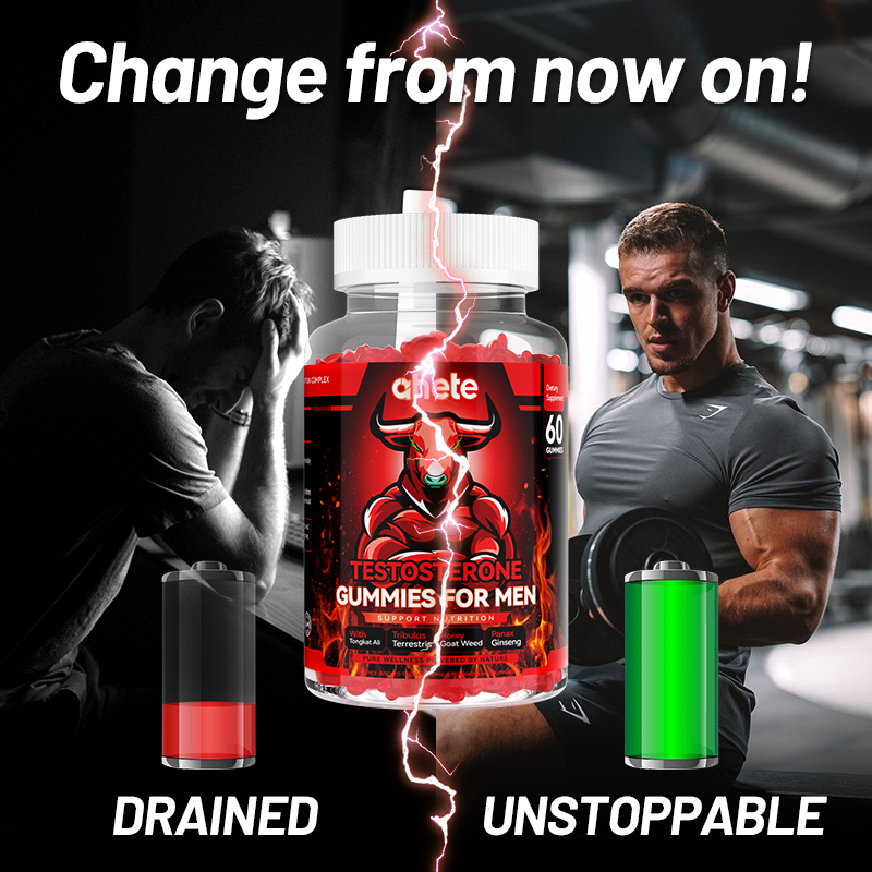 Ahete Male Testosterone Chewable Tablets - Promotes daily health maintenance and stable energy levels in men. The formulation is gentle and free of irritating ingredients. It is gluten-free and wheat-free, suitable for long-term regular maintenance.