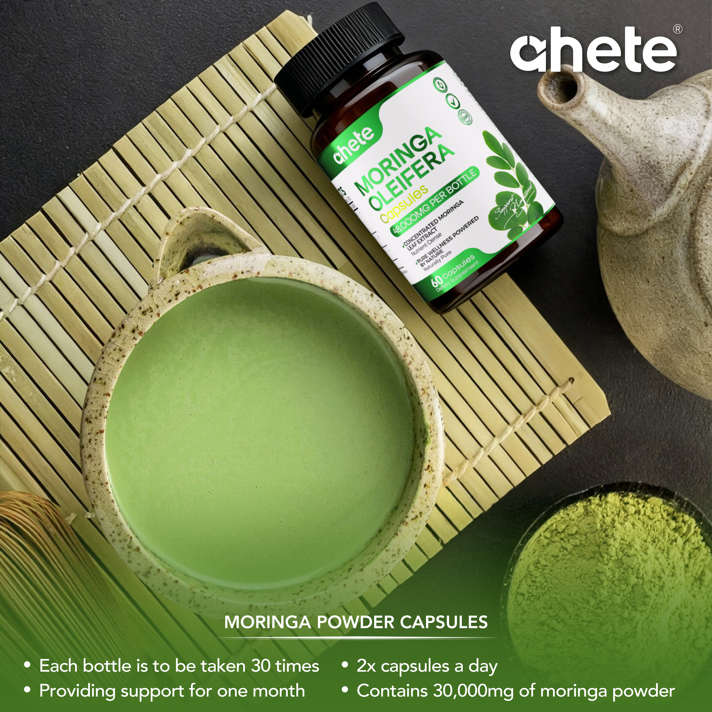 Moringa Powder Capsules