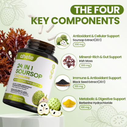 Ahete 24 IN 1 SOURSOP Capsules