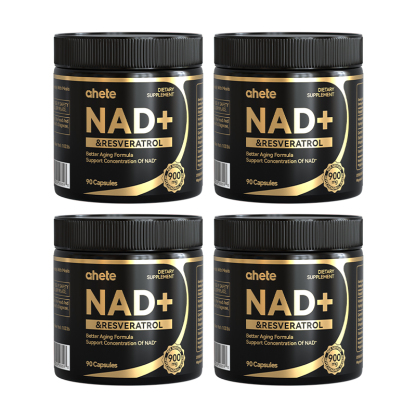 [1/2/3/4/5 Boxes NAD+]AHETE Acid High-Performance NAD+ - NAD+ 900MG with Niacinamide Riboflavin And Resveratrol, NAD Support, for Efficient Focus, Stomach Satisfaction, Digestive Support