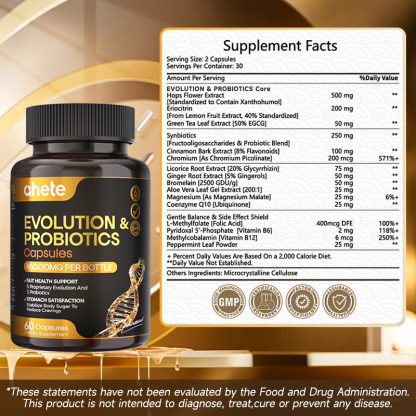 AHETE EVOLUTION & PROBIOTICS Capsules 