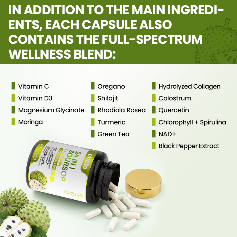 Ahete 24 IN 1 SOURSOP Capsules