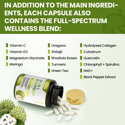 Ahete 24 IN 1 SOURSOP Capsules