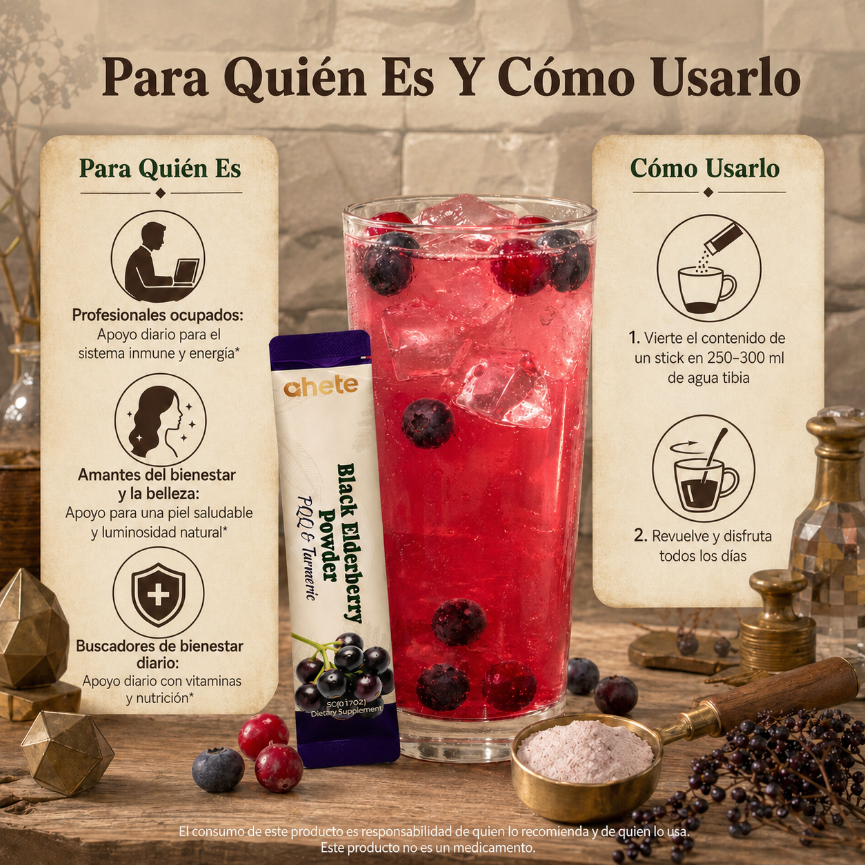 Ahete Black Elderberry Powder 