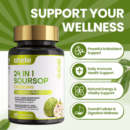 Ahete 24 IN 1 SOURSOP Capsules