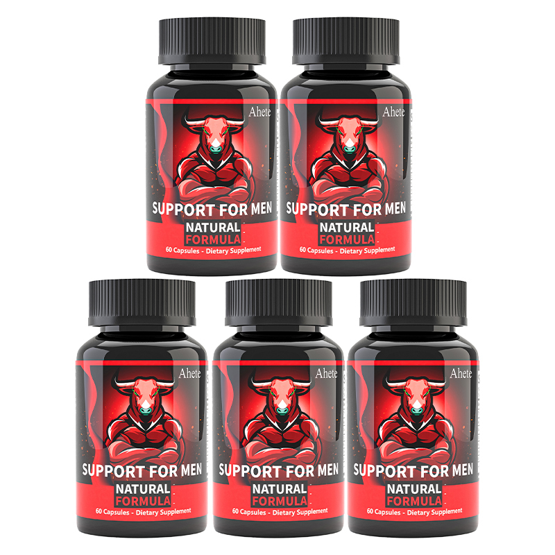 Ahete Testosterone Support Supplement for Men, 20-in-1 Herbal Complex Capsules with Tribulus Terrestris, Ashwagandha, Saw Palmetto, Tongkat Ali, Panax Ginseng, Maca Root & Black Pepper Extract, 60 Capsules