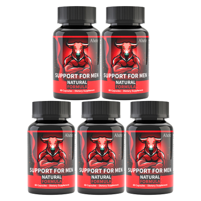 Ahete Testosterone Support Supplement for Men, 20-in-1 Herbal Complex Capsules with Tribulus Terrestris, Ashwagandha, Saw Palmetto, Tongkat Ali, Panax Ginseng, Maca Root & Black Pepper Extract, 60 Capsules