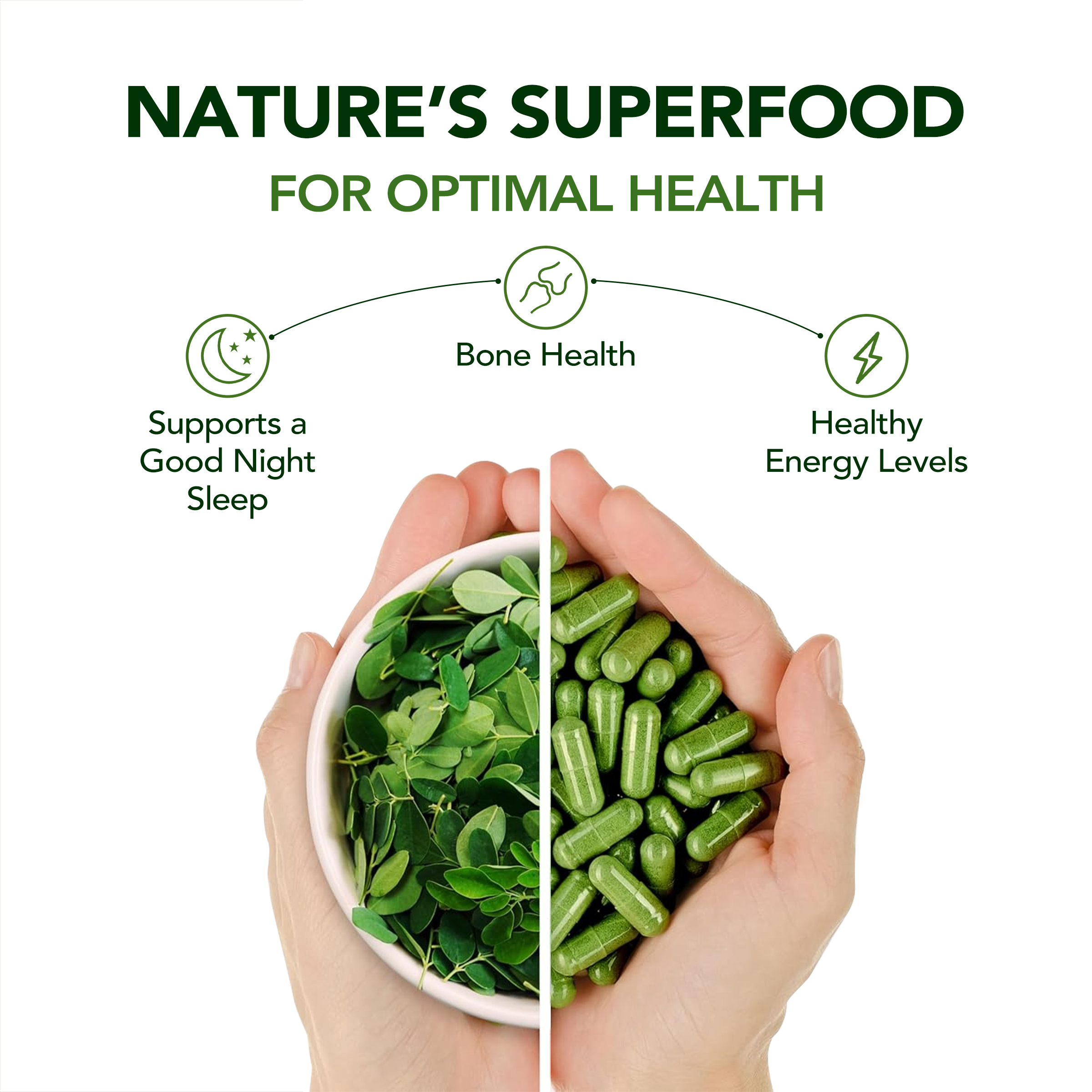 Moringa Powder Capsules