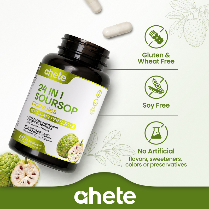 Ahete 24 IN 1 SOURSOP Capsules