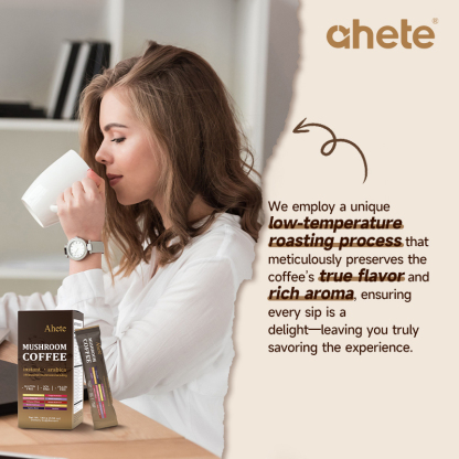 MACA COFFE+MUSHROOM COFFEE - Infuse coffee with vitality