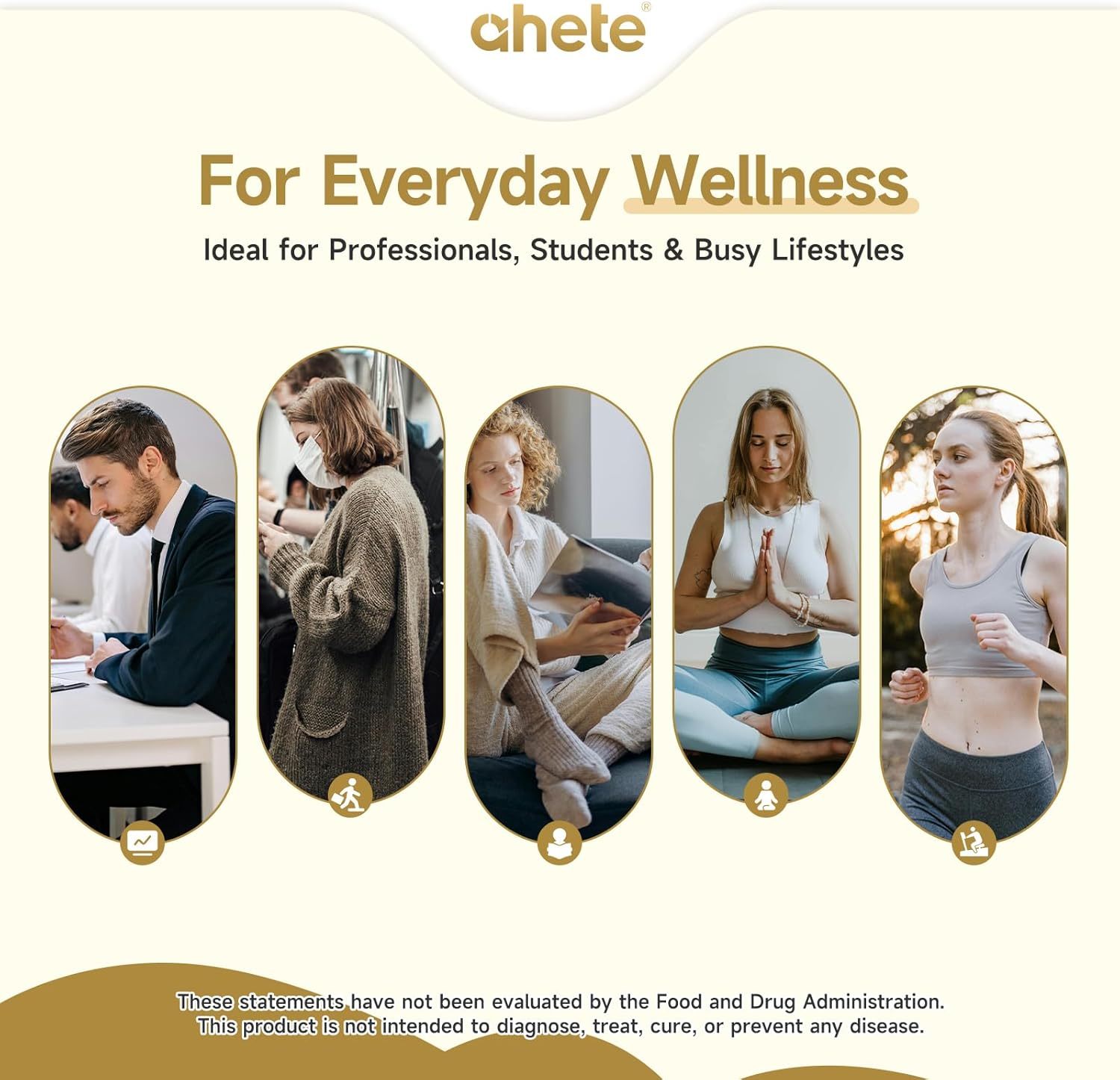 Ashwagandha Supplement, Stress Relief and Mood Enhancer, 1400mg Ashwagandha Powder and Root Extract, 60 Capsules, 30 Days Supply