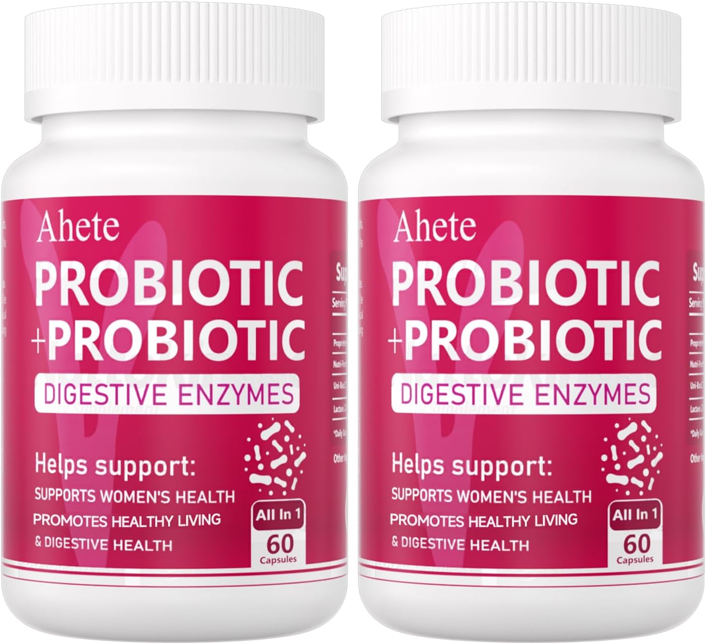 Women Probiotic, Organic Probiotic for PH Balance, Digestive Health, W